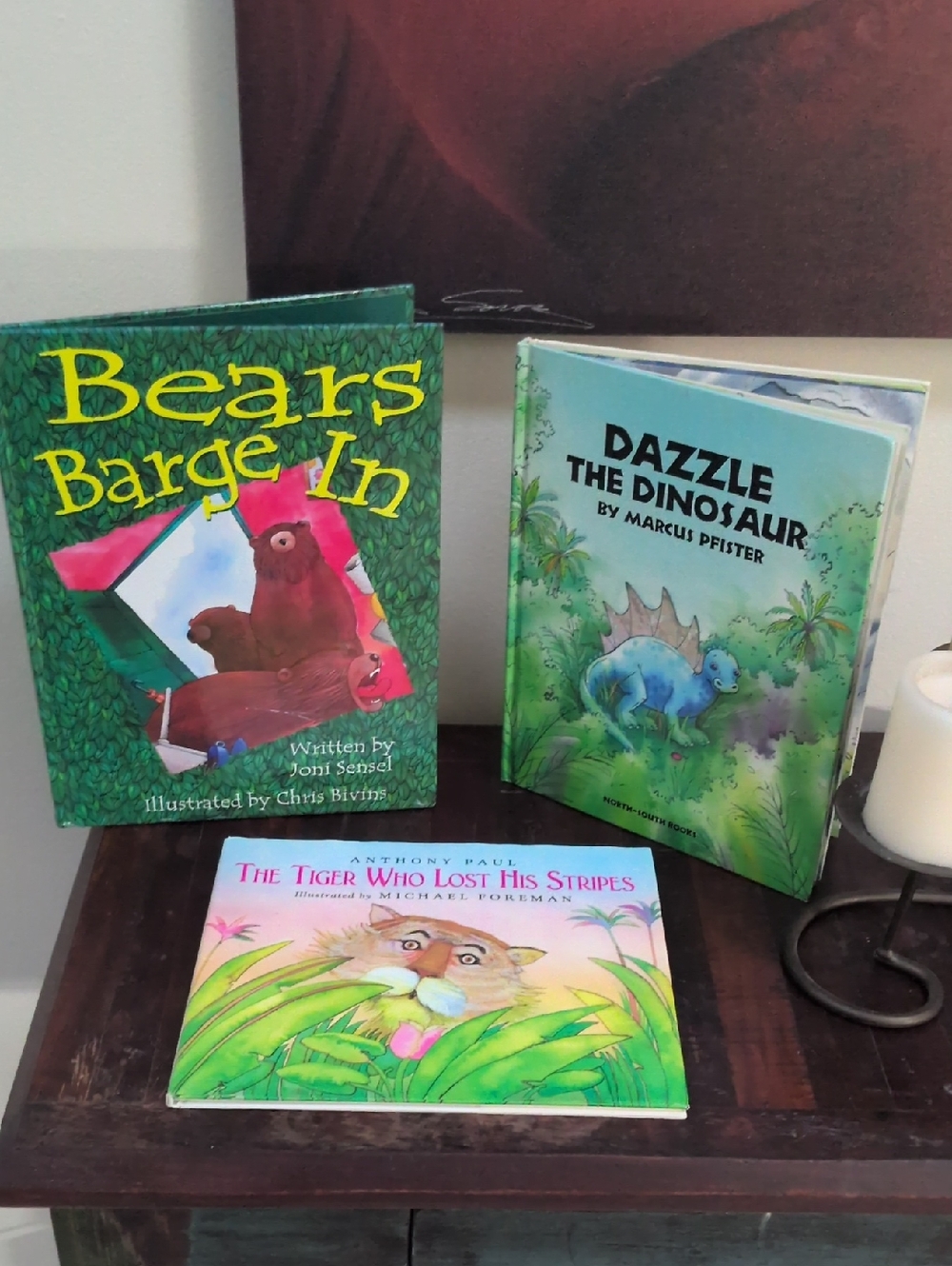 Vintage Children's Lot of 3 Hardback Picture Books - Used